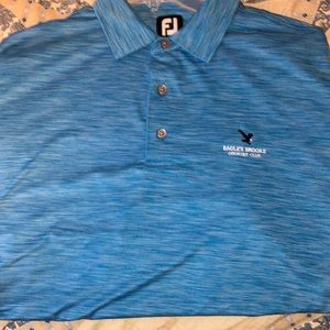 Footjoy eagles Brooke county club golf polo.